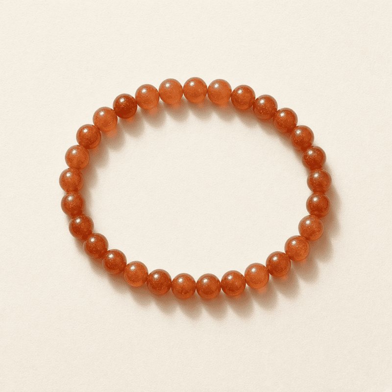 Illustration d'un bracelet en cornaline