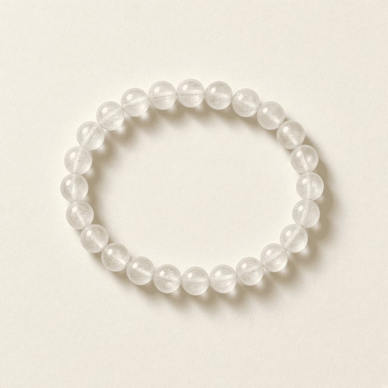 Illustration d'un bracelet en pierre de lune